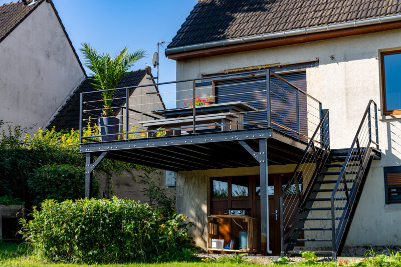 Réalisation de terrasses suspendues - Proval Home